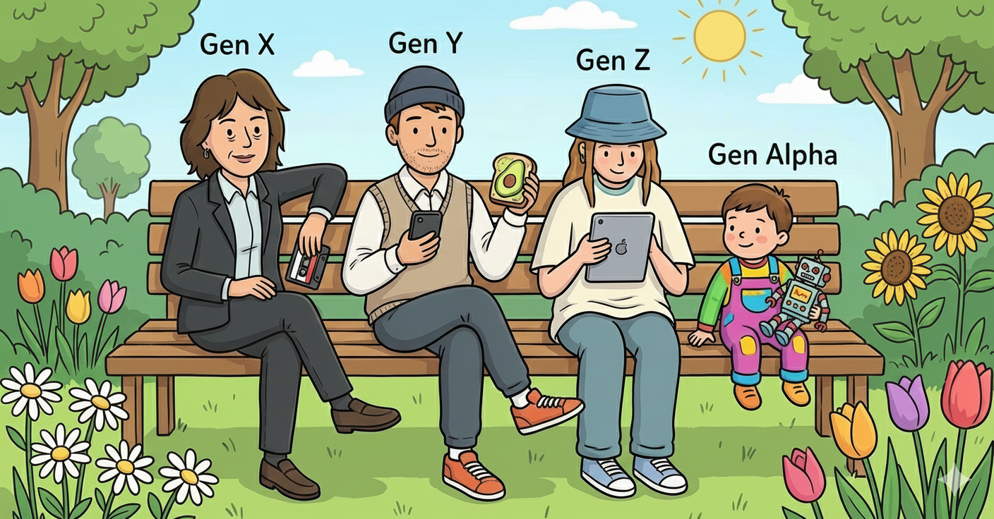 Read more about the article From GEN X to GEN Alpha