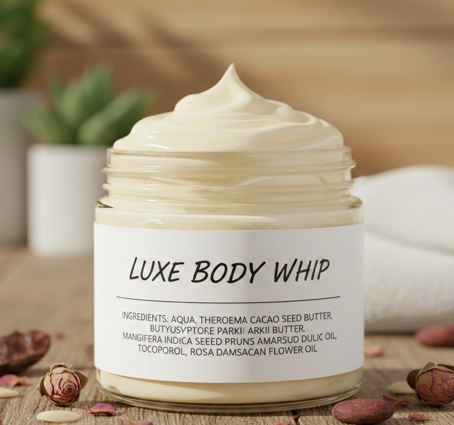 A jar of body butter
